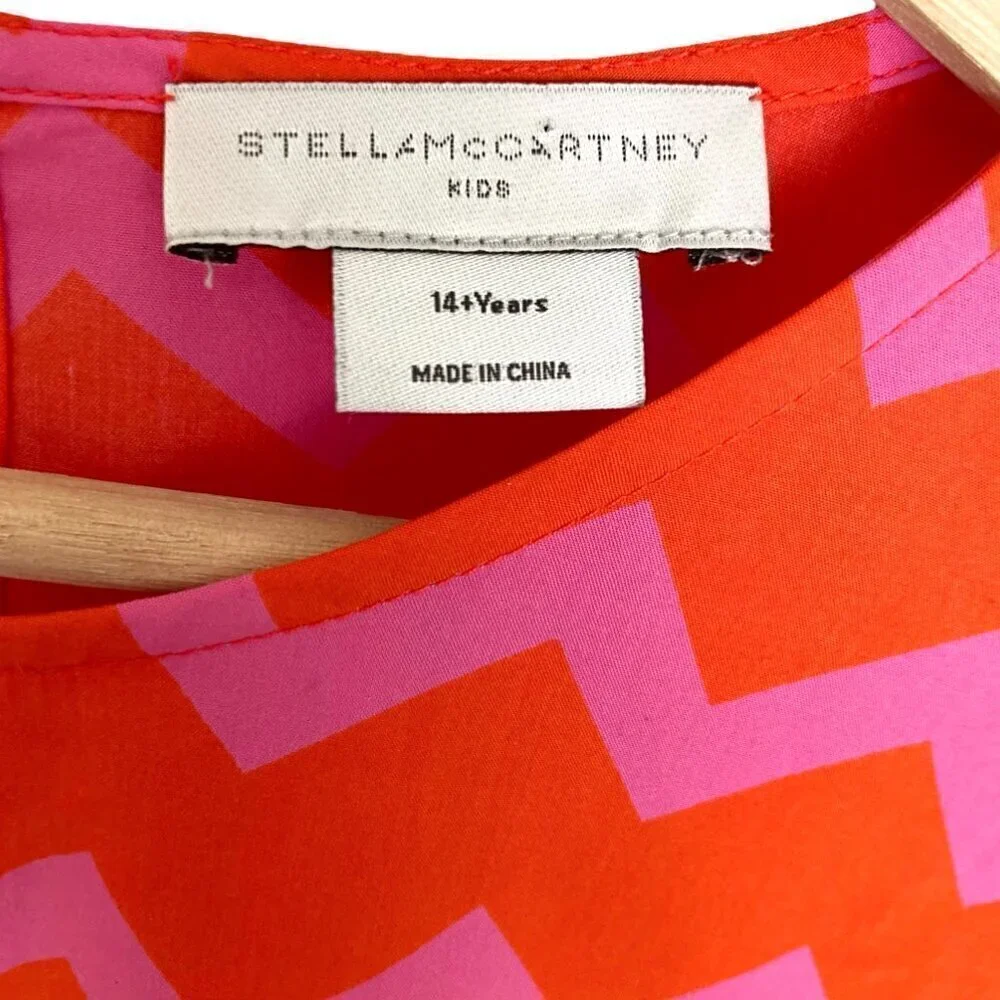 STELLA MCCARTNEY KIDS Top 14 Orange Pink